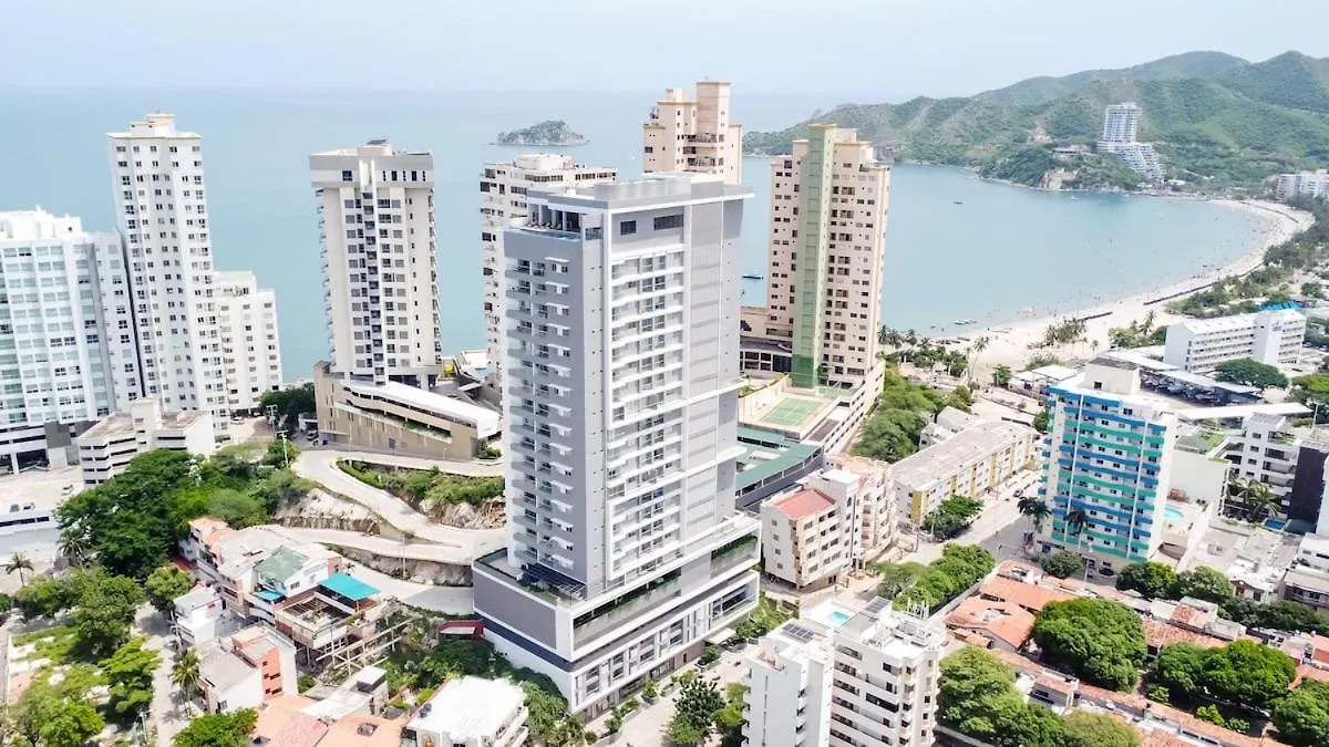 Vista Al Mar! Rodadero Zona Exclusiva - 2Hab Suite Santa Marta  0*, Santa Marta (Magdalena)